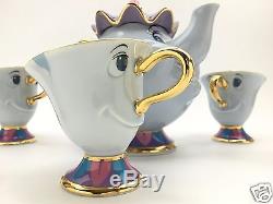 Disney Beauty and The Beast Mrs. Potts Chip Sugar pot Japan Tokyo Limited Only