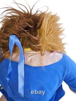 Disney Beauty and The Beast Plush beast 22 Jumbo Stuffed Animal Vintage Doll