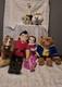 Disney Beauty and The Beast Plushie Doll Set NWT