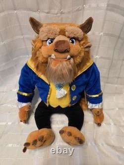 Disney Beauty and The Beast Plushie Doll Set NWT