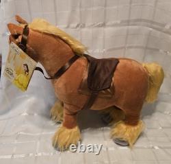 Disney Beauty and The Beast Plushie Doll Set NWT