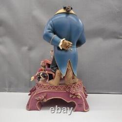 Disney Beauty and the Beast 10th Anniversary Snow Globe bell beast 2502O