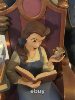 Disney Beauty and the Beast 10th Year Anniversary Commemorative Snow Globe