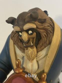 Disney Beauty and the Beast 10th Year Anniversary Commemorative Snow Globe