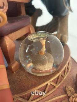 Disney Beauty and the Beast 10th Year Anniversary Commemorative Snow Globe