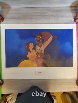 Disney Beauty and the Beast 1991 Vintage Poster Gallery Images Walt 24 x 34