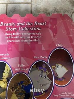 Disney Beauty and the Beast 2008 7 Piece Film Character Figure Set #PG1B5W