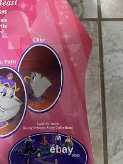 Disney Beauty and the Beast 2008 7 Piece Film Character Figure Set #PG1B5W