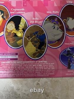Disney Beauty and the Beast 2008 7 Piece Film Character Figure Set #PG1B5W