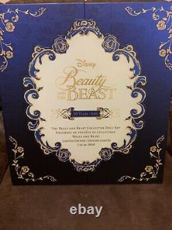 Disney Beauty and the Beast 30th Anniv Belle Limited Edition Doll Set 1/1800 NEW