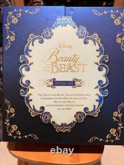 Disney Beauty and the Beast 30th Anniversary Limited Edition 17 Doll Set