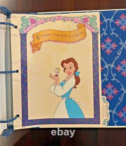 Disney Beauty and the Beast Animation Art Portfolio Binder- Story Art & more
