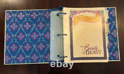 Disney Beauty and the Beast Animation Art Portfolio Binder- Story Art & more