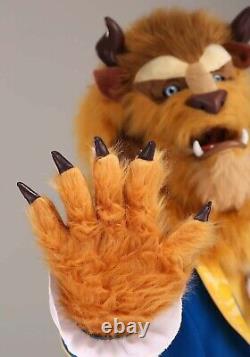 Disney Beauty and the Beast Authentic Costume Mask Men's Cosplay Size XL 40/42