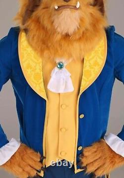 Disney Beauty and the Beast Authentic Costume Mask Men's Cosplay Size XL 40/42