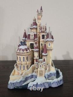 Disney Beauty and the Beast BELLE Light up CASTLE Figurine 10/10 Collection