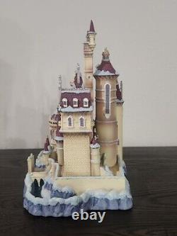 Disney Beauty and the Beast BELLE Light up CASTLE Figurine 10/10 Collection