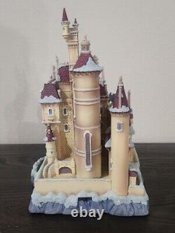 Disney Beauty and the Beast BELLE Light up CASTLE Figurine 10/10 Collection