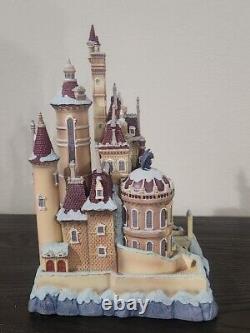Disney Beauty and the Beast BELLE Light up CASTLE Figurine 10/10 Collection