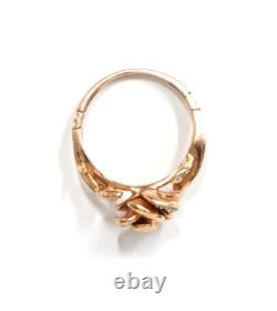 Disney Beauty and the Beast Belle 10K Rose Gold Ring Size 6 Enchanted Collection