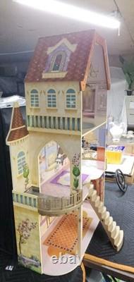 Disney Beauty and the Beast Belle Enchanted Wooden Dollhouse KidKraft 3-Story