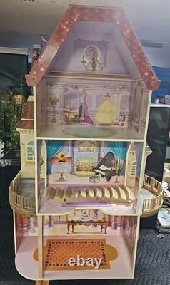 Disney Beauty and the Beast Belle Enchanted Wooden Dollhouse KidKraft 3-Story