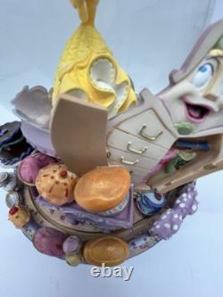 Disney Beauty and the Beast Belle Musical Snow Globe Be Our Guest