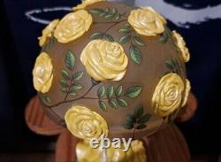 Disney Beauty and the Beast Belle figure Ornament Vintage Led light withBox