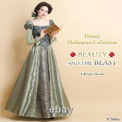 Disney Beauty and the Beast Belle library Cosplay dress secret honey Women