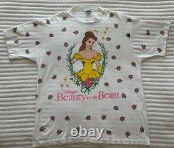 Disney Beauty and the Beast Belle t-shirt 1991 Adult Size