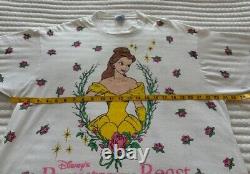 Disney Beauty and the Beast Belle t-shirt 1991 Adult Size