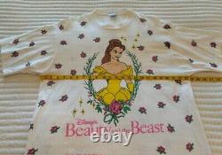 Disney Beauty and the Beast Belle t-shirt 1991 Adult Size
