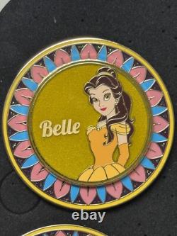 Disney Beauty and the Beast BoxLunch Dining Plates Spinning Mystr Pin YOU CHOOSE