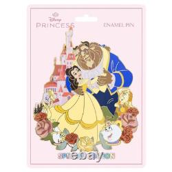 Disney Beauty and the Beast Castle Jumbo 5 Pin Special Edition 200 NEW