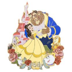 Disney Beauty and the Beast Castle Jumbo 5 Pin Special Edition 200 NEW