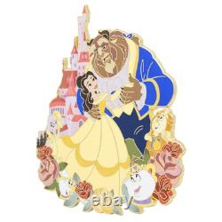Disney Beauty and the Beast Castle Jumbo 5 Pin Special Edition 200 NEW