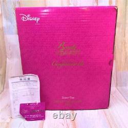 Disney Beauty and the Beast Cogsworth Clock Figure 2002 Ceramic 26.5cm