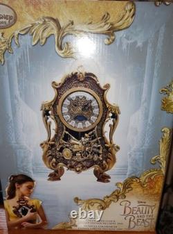 Disney Beauty and the Beast Cogsworth Clock LE Figurine 46505241529365 NIB