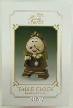 Disney Beauty and the Beast Cogsworth Clock and Lumiere Light Up Figure Set