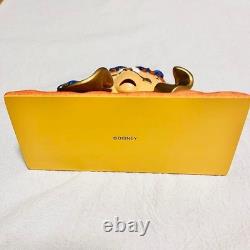 Disney Beauty and the Beast Cogsworth Trinket Box Figure Accessory Case Japan