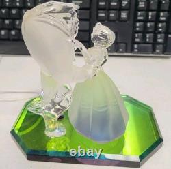 Disney Beauty and the Beast Crystal Figurine Belle Beast Walt Disney World