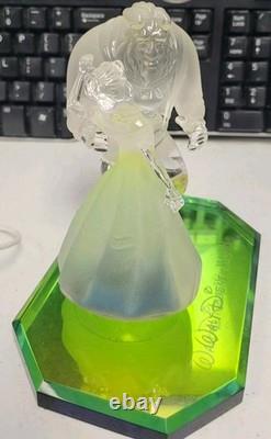 Disney Beauty and the Beast Crystal Figurine Belle Beast Walt Disney World