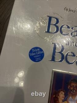 Disney Beauty and the Beast Deluxe Video Edition VHS Box Set SEALED 1992