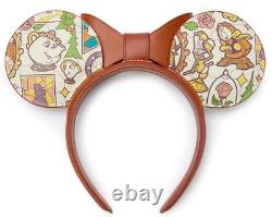 Disney Beauty and the Beast Dooney & Bourke Ear Headband NWT