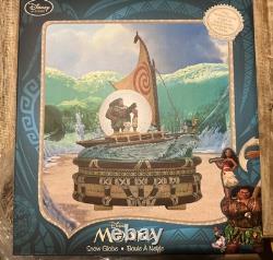 Disney Beauty and the Beast Enchanted Rose Light Up Musical Snowglobe