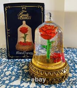 Disney Beauty and the Beast Enchanted Rose Snowglobe