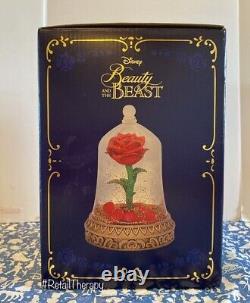 Disney Beauty and the Beast Enchanted Rose Snowglobe