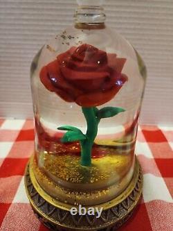 Disney Beauty and the Beast Enchanted Rose Snowglobe In Box