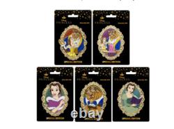 Disney Beauty and the Beast Full Set Collectible Pin on Pin Special Edition 300