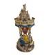 Disney Beauty and the Beast Hourglass Snowglobe with Castle and Characters